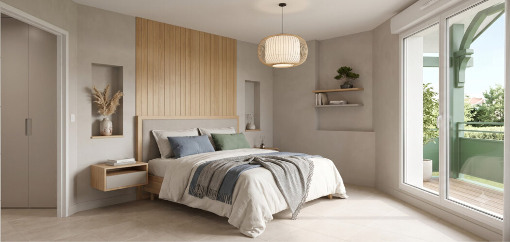 Programme immobilier neuf COTE SALINE - Gujan-Mestras : appartements neufs du studio au 4 pièces en lisière de bois (33470) - Référence : 14981