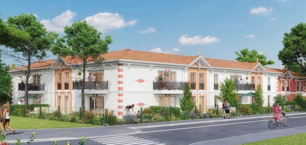 Programme immobilier neuf Les OYATS - Gujan-Mestras résidence de charme au cœur du Bassin d’Arcachon (33470) - Référence : 17847