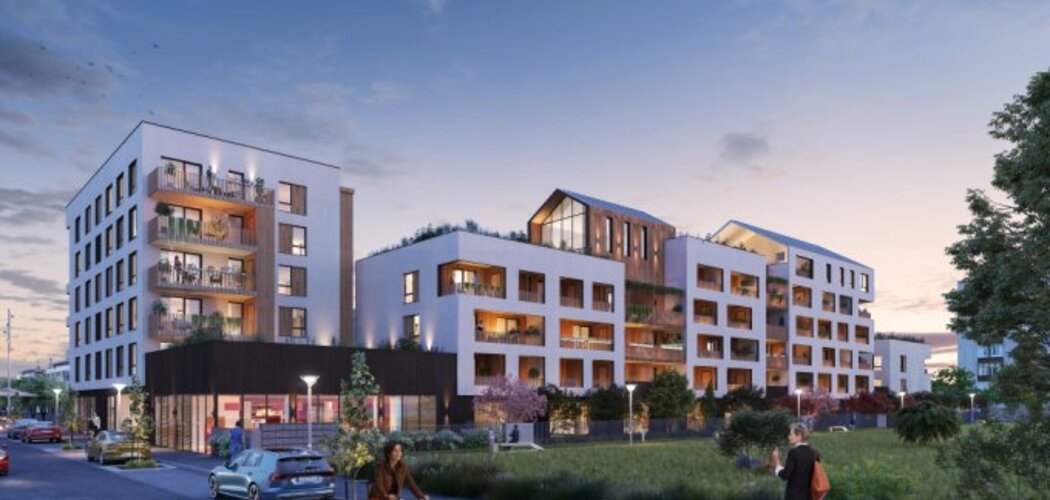 Programme immobilier neuf HIKARI - Haguenau, logements neufs et espaces verts à 10 minutes du centre-ville (67500) - Référence : 15947