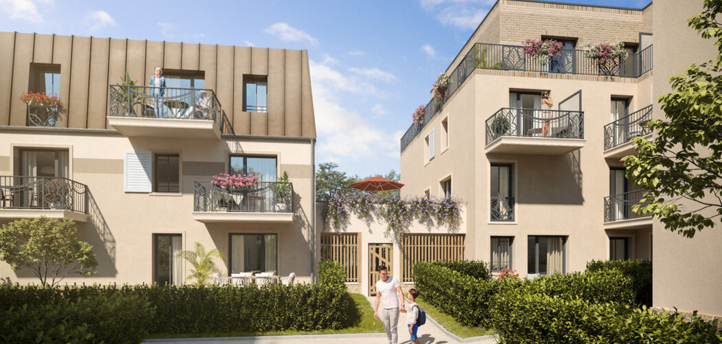 Programme immobilier neuf " Le 20 " - Hardricourt : appartements neufs du studio au 4 pièces à 5 min de la gare (78250) - Référence : 8083
