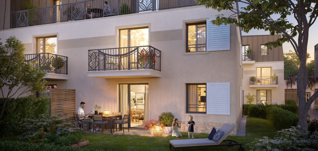 Programme immobilier neuf " Le 20 " - Hardricourt : appartements neufs du studio au 4 pièces à 5 min de la gare (78250) - Référence : 8083