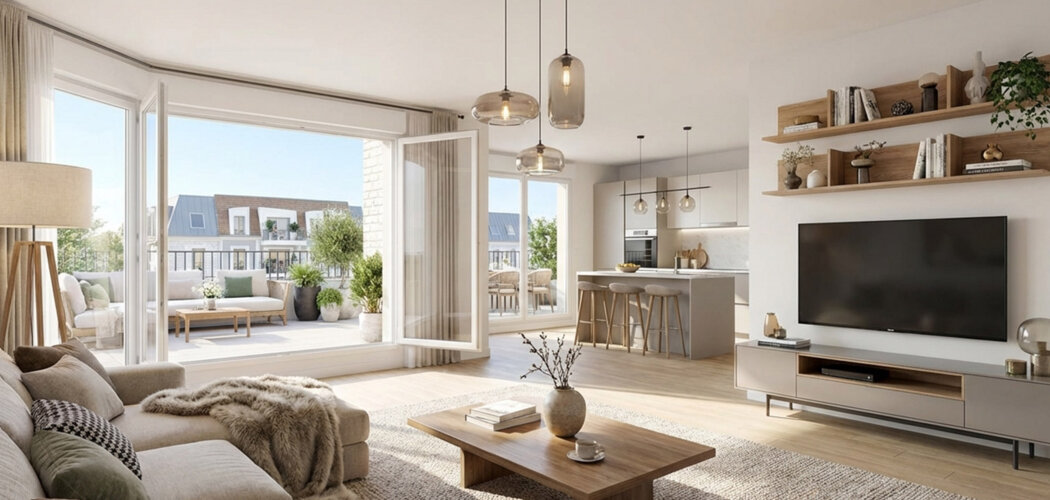 Programme immobilier neuf Les Tourelles (78) - Hardricourt proche des berges de la Seine (78250) - Référence : 13906