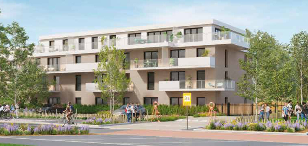 Programme immobilier neuf Millesime - Haubourdin : appartements neufs entre patrimoine historique et quartier dynamique (59320) - Référence : 14862