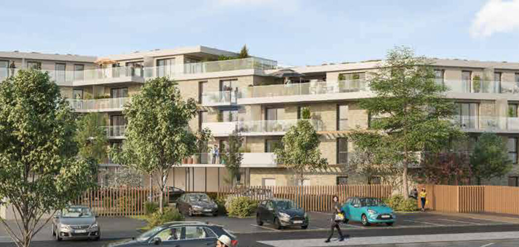 Programme immobilier neuf Millesime - Haubourdin : appartements neufs entre patrimoine historique et quartier dynamique (59320) - Référence : 14862