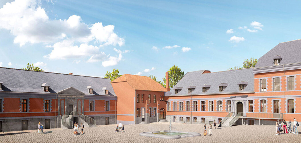 Programme immobilier neuf ABBAYE DES BENEDICTINS - Hautmont : 43 appartements neufs en monument historique, cœur de ville et vue sur la Sambre (59330) - Référence : 15688