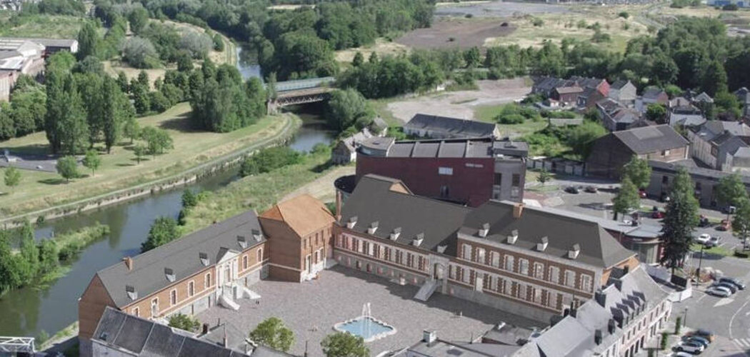 Programme immobilier neuf ABBAYE DES BENEDICTINS - Hautmont : 43 appartements neufs en monument historique, cœur de ville et vue sur la Sambre (59330) - Référence : 15688