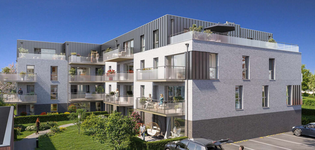 Programme immobilier neuf L'Express - Hazebrouck centre à proximité  de la gare (59190) - Référence : 15745