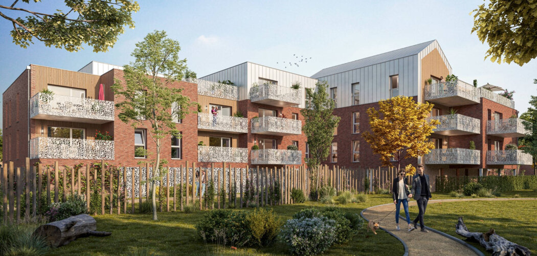 Programme immobilier neuf Siska - Hazebrouck centre-ville proche de la gare et des commerces (59190) - Référence : 15744