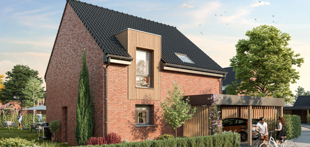 Programme immobilier neuf Les Fanettes - Hazebrouck maisons neuves à proximité de la gare (59190) - Référence : 15743
