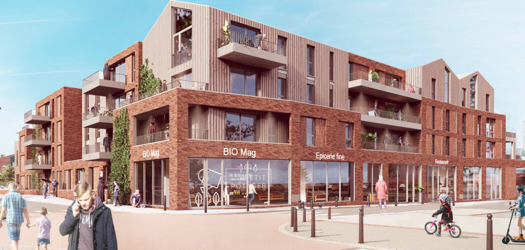 Programme immobilier neuf Heméra - Hem Grand Place à proximité des commerces (59510) - Référence : 15802