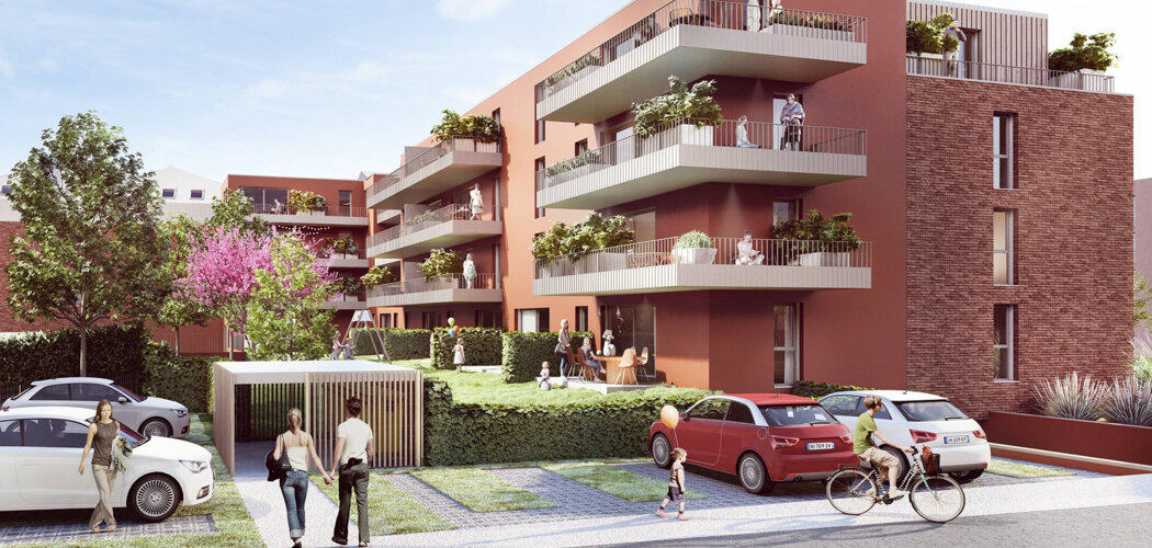 Programme immobilier neuf Heméra - Hem Grand Place à proximité des commerces (59510) - Référence : 15802