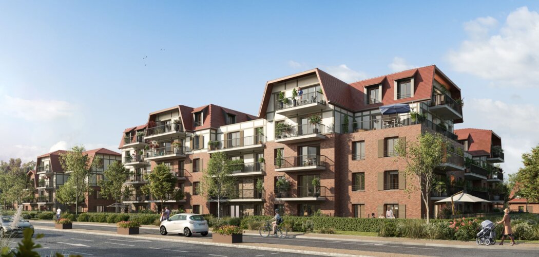 Programme immobilier neuf Primavera -  Hem : maisons et appartements neufs éligibles PTZ en quartier Tribonnerie (59510) - Référence : 15202