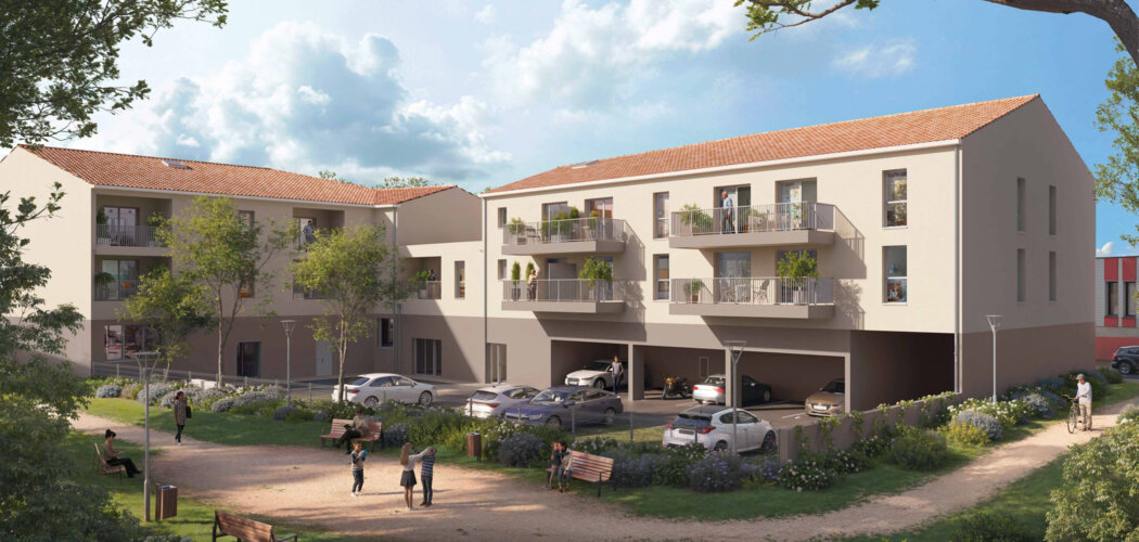 Programme immobilier neuf Calyora - Herbiers proche centre résidence intergénérationnelle (85500) - Référence : 16491