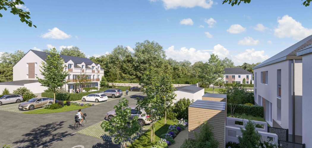 Programme immobilier neuf Le Parc de Charlotte - Héric en plein centre bourg (44810) - Référence : 7920