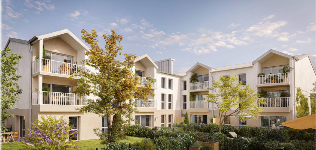 Programme immobilier neuf Villa St Clair - Hérouville-Saint-Clair en plein centre-ville et à quelques minutes de Caen (14200) - Référence : 12696