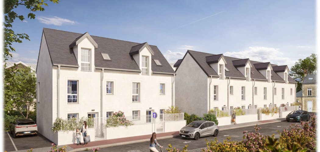 Programme immobilier neuf Villa St Clair - Hérouville-Saint-Clair en plein centre-ville et à quelques minutes de Caen (14200) - Référence : 12696
