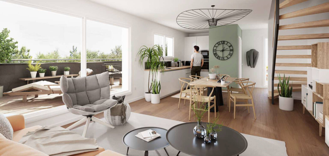 Programme immobilier neuf LES DUOS DES COQUELICOTS - Hochstett  micro-copropriété aux portes de Strasbourg (67170) - Référence : 11706