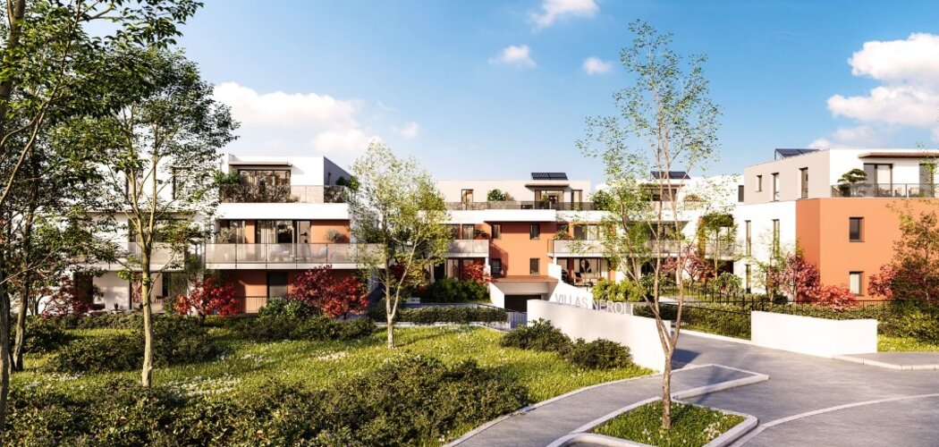 Programme immobilier neuf VILLA NEROLI - Hoenheim à proximité immédiate du tramway (67800) - Référence : 9414