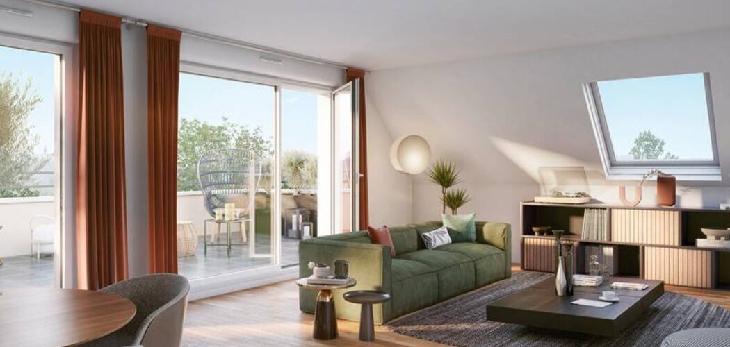 Programme immobilier neuf Villa du Lion - Hoenheim : appartements neufs du studio au 5 pièces proche du cœur de bourg (67800) - Référence : 15342
