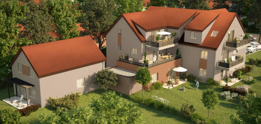 Programme immobilier neuf Les villas d'Hera - Hoerdt à deux pas des commodités (67720) - Référence : 7805