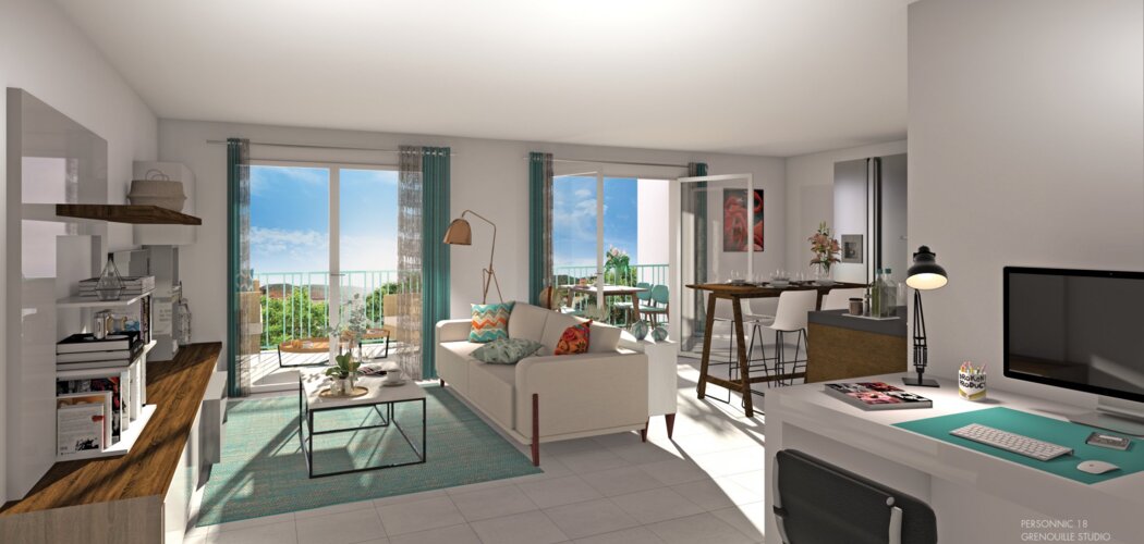 Programme immobilier neuf BOREAL - Honfleur à 900m du port résidence intimiste (14600) - Référence : 17106