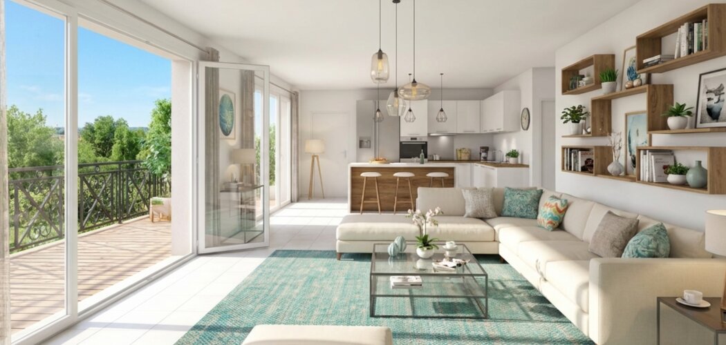 Programme immobilier neuf BOREAL - Honfleur à 900m du port résidence intimiste (14600) - Référence : 17106