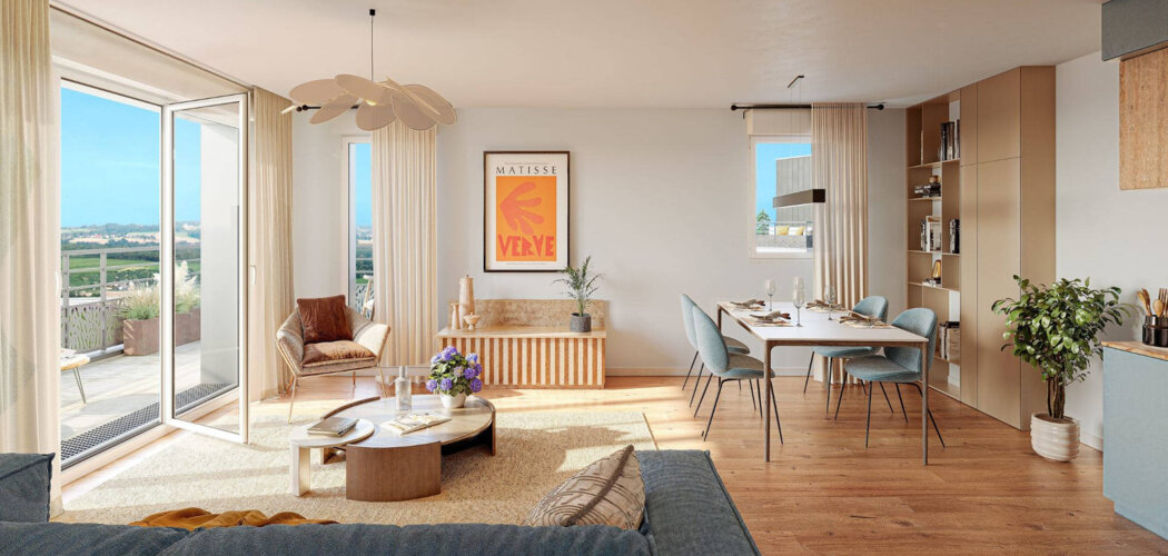 Programme immobilier neuf Domaine Des Longs Champs - Appartements - Houdan proche de la gare Transilien N (78550) - Référence : 16389