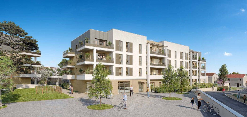 Programme immobilier neuf Domaine Des Longs Champs - Appartements - Houdan proche de la gare Transilien N (78550) - Référence : 16389