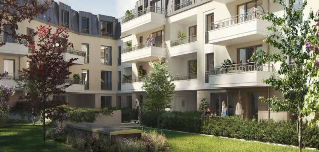 Programme immobilier neuf LES JARDINS SCHOELCHER -  TR1 LIBRE - Houilles : Appartements et maisons avec balcons, jardins et Prêt à Taux Zéro en plein cœur de ville (78800) - Référence : 5578