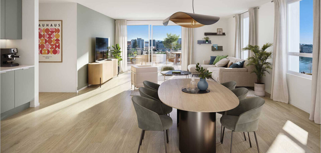 Programme immobilier neuf Art de Rives - Huningue proche des bords du Rhin (68330) - Référence : 15974