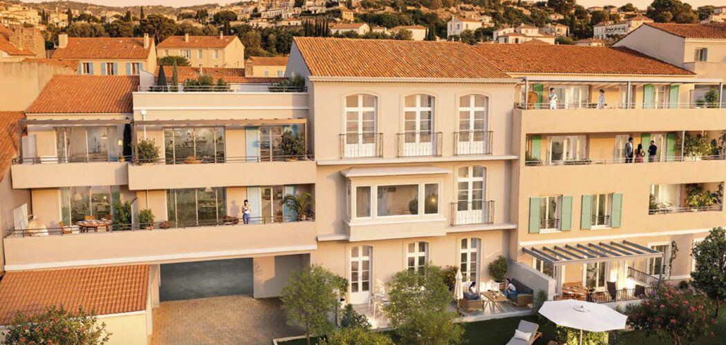 Programme immobilier neuf VILLA HEMERA - Hyères centre-ville à pied, plages à 4 km (83400) - Référence : 16414