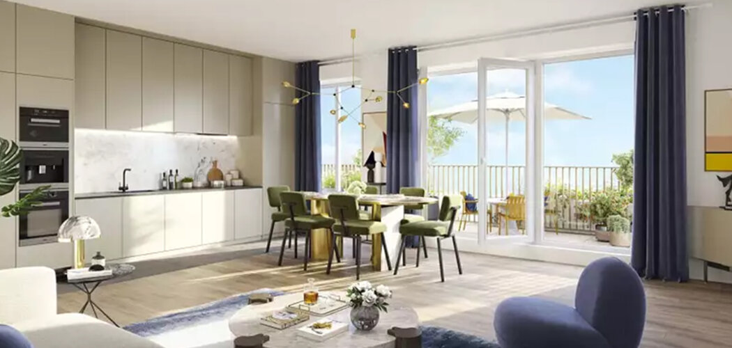 Programme immobilier neuf LES TERRASSES DE LA BIEVRE - Igny centre-ville et gare RER  à proximité immédiate (94250) - Référence : 13002