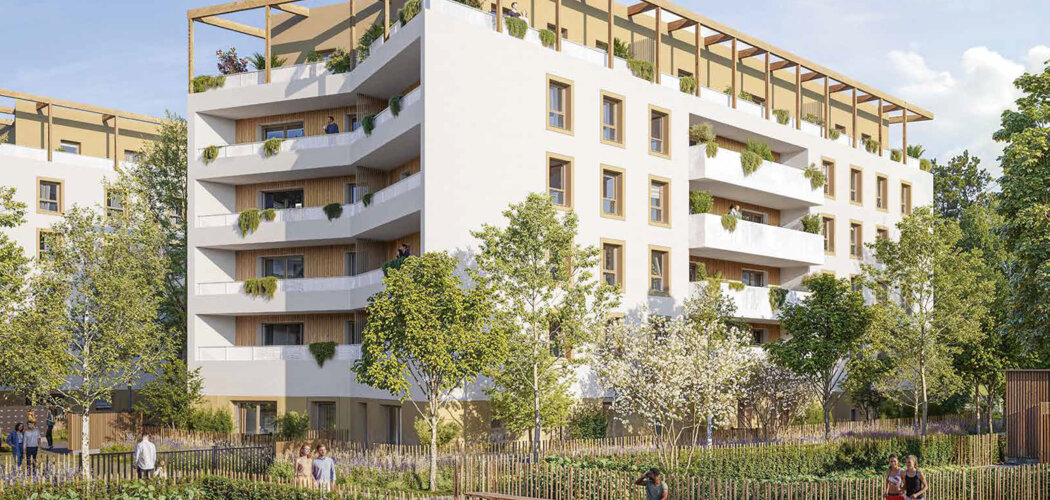 Programme immobilier neuf LOrée du Parc - Illkirch-Graffenstaden au bord du canal à proximité Strasbourg (67400) - Référence : 15943