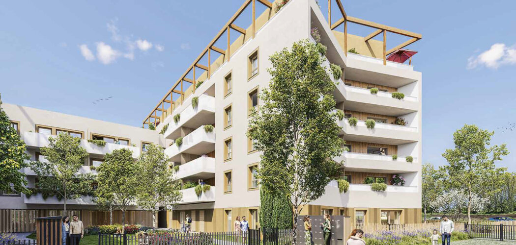Programme immobilier neuf LOrée du Parc - Illkirch-Graffenstaden au bord du canal à proximité Strasbourg (67400) - Référence : 15943