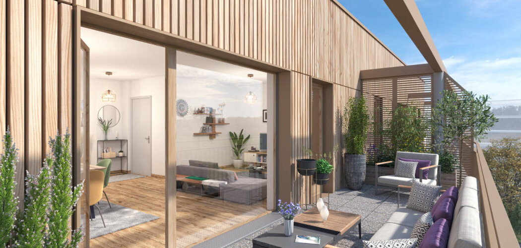 Programme immobilier neuf L'HELIONE - Illkirch-Graffenstaden l’écoquartier Prairies du Canal proche de Strasbourg (67400) - Référence : 10925