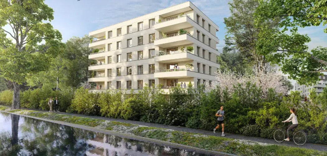 Programme immobilier neuf RIVAGE - Illkirch-Graffenstaden proche du tramway et de Strasbourg (67400) - Référence : 17997