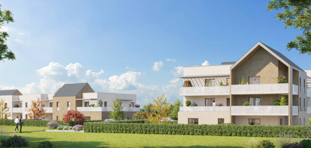 Programme immobilier neuf TERRES D'INGRÉ - Ingré écoquartier Jardin des Bourgs (45140) - Référence : 10827