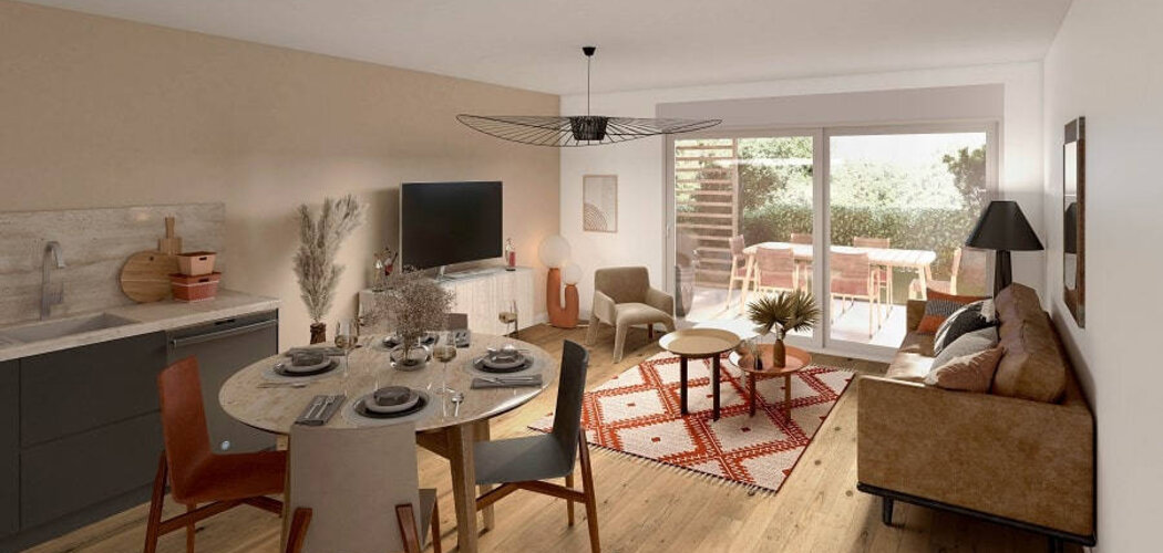 Programme immobilier neuf Les Terrasses de la Rive - Inzinzac-Lochrist proche du centre-ville (56650) - Référence : 12628