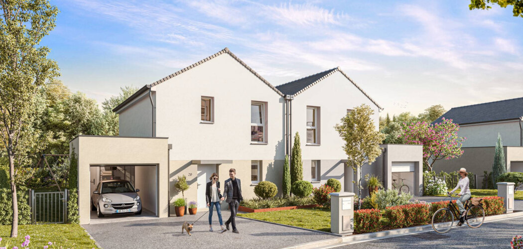 Programme immobilier neuf Le Hameau du Lavoir - Irodouër aux portes de Rennes en moins de 30 min (35850) - Référence : 13892
