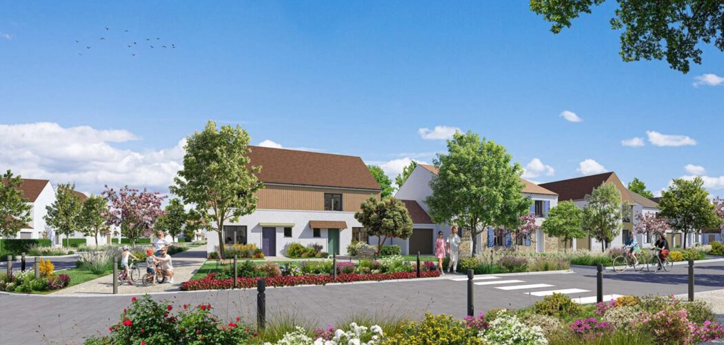 Programme immobilier neuf Villas d'Isles - Isles-lès-Villenoy : maisons neuves 4 et 5 pièces à 13 min de Chessy Marne-la-Vallée (77450) - Référence : 16020