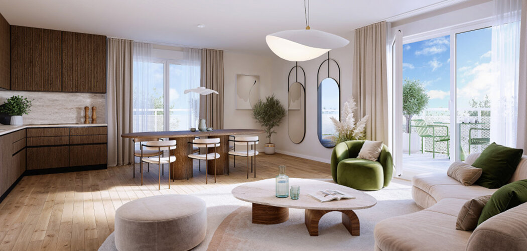 Programme immobilier neuf PERLE D'ISSY - Issy-les-Moulineaux, appartements avec extérieur aux portes de Paris (92130) - Référence : 17535