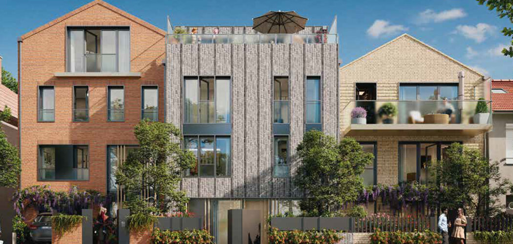 Programme immobilier neuf Bricklane - Issy-les-Moulineaux maisons de ville neuves aux portes de Paris (92130) - Référence : 17738