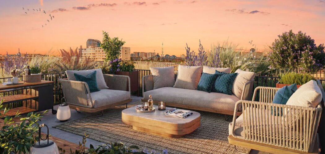 Programme immobilier neuf NUANCES -  Issy-les-Moulineaux : maisons et appartements neufs du 1 au 6 pièces à 7 min du métro 12 (92130) - Référence : 16935