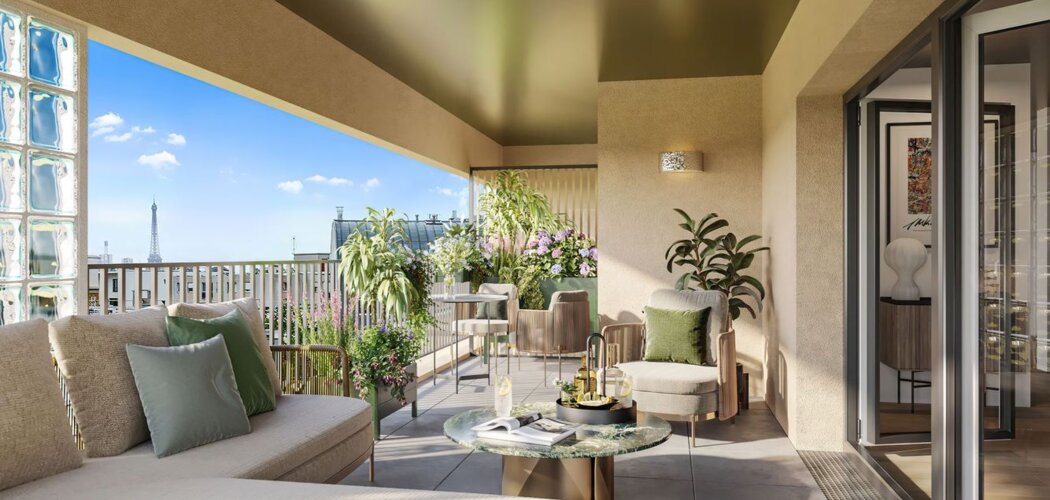 Programme immobilier neuf NUANCES -  Issy-les-Moulineaux : maisons et appartements neufs du 1 au 6 pièces à 7 min du métro 12 (92130) - Référence : 16935