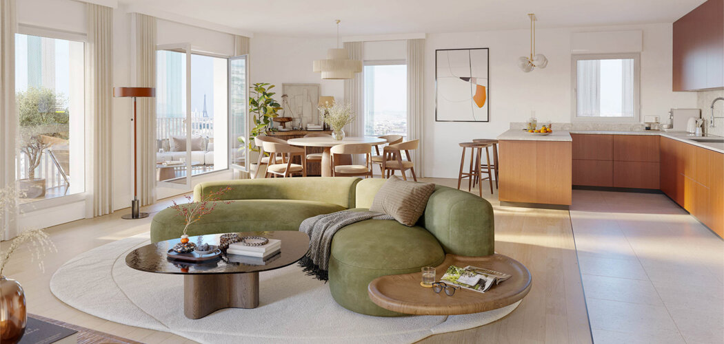Programme immobilier neuf ORION - Issy-les-Moulineaux proche du RER C (92130) - Référence : 16578