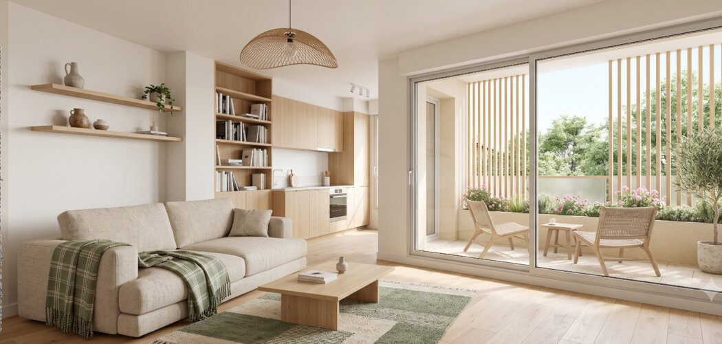 Programme immobilier neuf ACQUA TERRA - Istres : 12 appartements neufs du 2 au 4 pièces à 200m du centre-ville (13800) - Référence : 14405