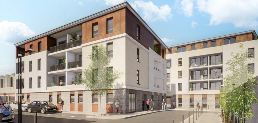 Programme immobilier neuf Les Jardins d'Arcadie - Istres : appartements neufs du studio au 3 pièces résidence séniors proche du centre (13800) - Référence : 15587