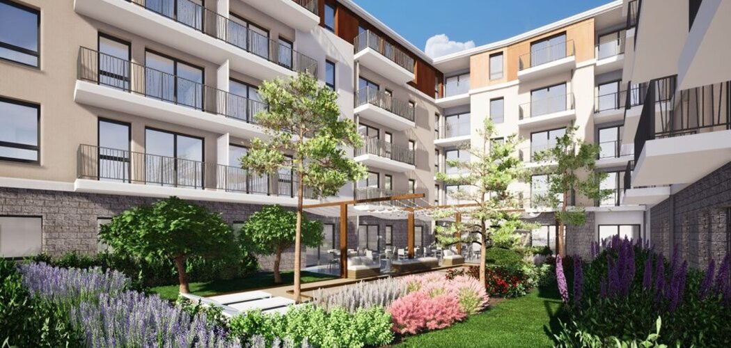 Programme immobilier neuf Les Jardins d'Arcadie - Istres : appartements neufs du studio au 3 pièces résidence séniors proche du centre (13800) - Référence : 15587