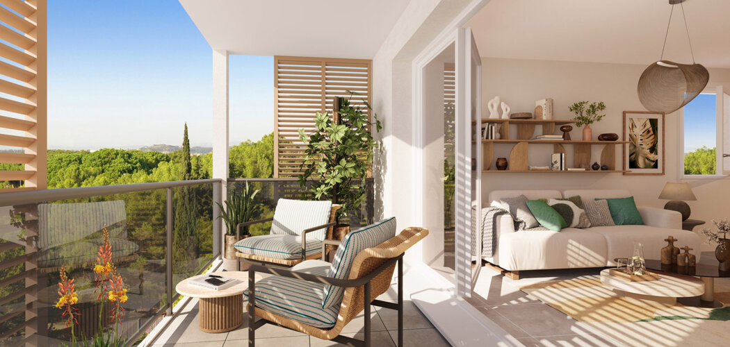Programme immobilier neuf PATIO MOSAIK - Istres cadre résidentiel à proximité des plages (13800) - Référence : 16760