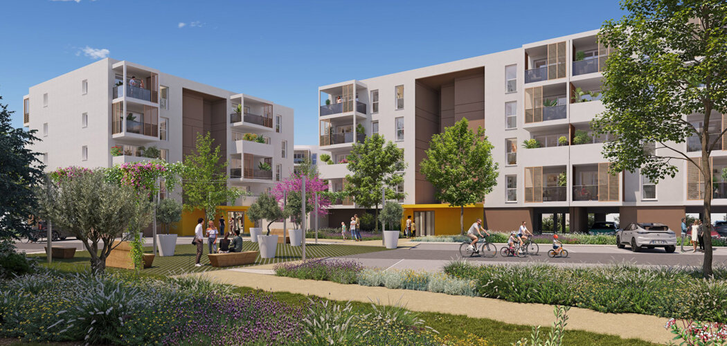 Programme immobilier neuf PATIO MOSAIK - Istres cadre résidentiel à proximité des plages (13800) - Référence : 16760